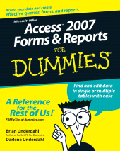 eBook, Access 2007 Forms and Reports For Dummies, For Dummies