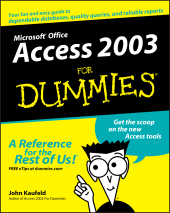 E-book, Access 2003 For Dummies, Kaufeld, John, For Dummies