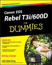 E-book, Canon EOS Rebel T3i / 600D For Dummies, For Dummies