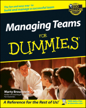 eBook, Managing Teams For Dummies, For Dummies