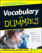 E-book, Vocabulary For Dummies, For Dummies