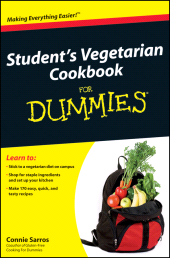 E-book, Student's Vegetarian Cookbook For Dummies, For Dummies