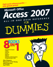 E-book, Microsoft Office Access 2007 All-in-One Desk Reference For Dummies, For Dummies