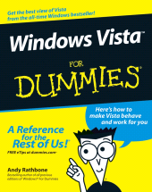 E-book, Windows Vista For Dummies, For Dummies