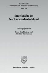 eBook, Streitkräfte im Nachkriegsdeutschland., Duncker & Humblot