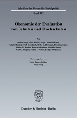 E-book, Ökonomie der Evaluation von Schulen und Hochschulen., Duncker & Humblot