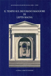 E-book, Il tempio sul decumano maggiore di Leptis Magna, Tomasello, Francesco, "L'Erma" di Bretschneider
