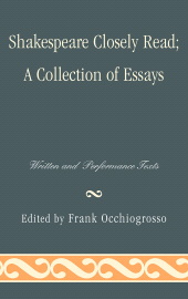 E-book, Shakespeare Closely Read : Written and Performance Texts, Fairleigh Dickinson University Press