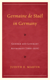 E-book, Germaine de Staël in Germany : Gender and Literary Authority (1800-1850), Fairleigh Dickinson University Press