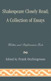 E-book, Shakespeare Closely Read : Written and Performance Texts, Fairleigh Dickinson University Press