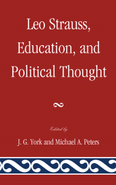 E-book, Leo Strauss, Education, and Political Thought, Fairleigh Dickinson University Press