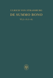 E-book, De summo bono. Liber VI, Tractatus 1-3,6, Felix Meiner Verlag