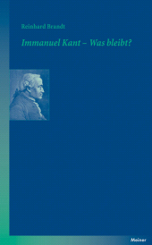 E-book, Immanuel Kant - Was bleibt?, Felix Meiner Verlag