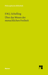 m, Über das Wesen der menschlichen Freiheit, Felix Meiner Verlag