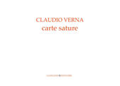eBook, Claudio Verna : carte sature, Gangemi Editore