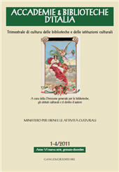 Artículo, Le celebrazioni del 150° dell'Unità d'Italia nella Biblioteca nazionale centrale di Firenze, Gangemi