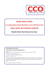 eBook, South Africa 2010 : Leveraging Nation Brand Benefits from the FIFA World Cup., Goodfellow Publishers