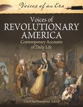 eBook, Voices of Revolutionary America : Contemporary Accounts of Daily Life, Greenwood Press