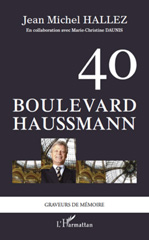 E-book, 40, boulevard Haussmann, L'Harmattan