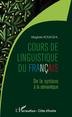 E-book, Cours de linguistique du francais : de la syntaxe à la sémantique, L'Harmattan