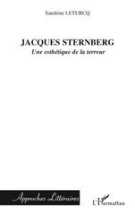 E-book, Jacques Sternberg : une esthétique de la terreur, L'Harmattan