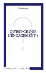 E-book, Qu'est-ce que l'engagement?, L'Harmattan