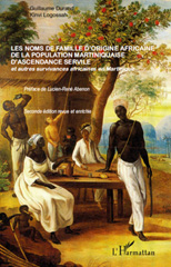 E-book, Les noms de famille d'origine africaine de la population martiniquaise d'ascendance servile, L'Harmattan