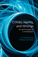 E-book, Crimes, Harms, and Wrongs, Hart Publishing