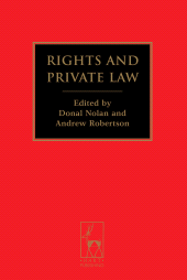 E-book, Rights and Private Law, Hart Publishing