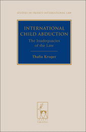 E-book, International Child Abduction : The Inadequacies of the Law, Hart Publishing