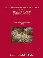 E-book, Diccionario de motivos amatorios en la literatura latina (siglos III A.C.-II D.C.), Universidad de Huelva
