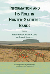 eBook, Information and Its Role in Hunter-Gatherer Bands, ISD