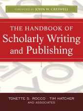 E-book, The Handbook of Scholarly Writing and Publishing, Jossey-Bass