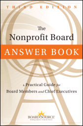 E-book, The Nonprofit Board Answer Book : A Practical Guide for Board Members and Chief Executives, Jossey-Bass