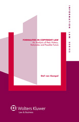 E-book, Formalities in Copyright Law, Gompel, Stef van., Kluwer Law International