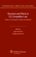 E-book, Structure and Effects in EU Competition Law, Kluwer Law International