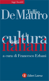 E-book, La cultura degli italiani, Laterza