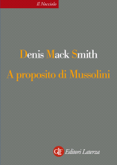 E-book, A proposito di Mussolini, Editori Laterza