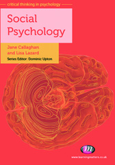 E-book, Social Psychology, Learning Matters