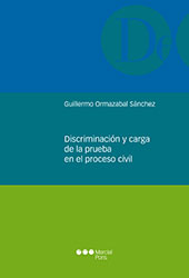 eBook, Discriminación y carga de la prueba en el proceso civil, Marcial Pons Ediciones Jurídicas y Sociales