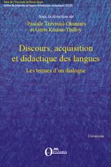E-book, Discours, acquisition et didactique des langues : les termes d'un dialogue, Orizons