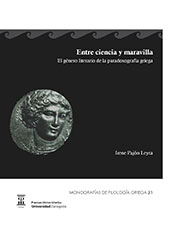 E-book, Entre ciencia y maravilla : el género literario de la paradoxografía griega, Prensas de la Universidad de Zaragoza