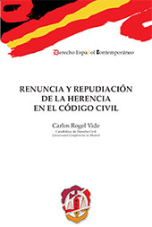 eBook, Renuncia y repudiación de la herencia en el código civil, Rogel Vide, Carlos, Reus