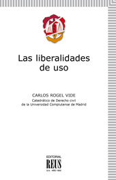 E-book, Las liberalidades de uso, Rogel Vide, Carlos, Reus