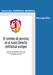 E-book, El contrato de servicios en el nuevo derecho contractual europeo, Reus