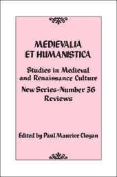 E-book, Medievalia et Humanistica, No. 36 : Studies in Medieval and Renaissance Culture, Rowman & Littlefield