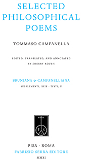 E-book, Selected philosophical poems, Campanella, Tommaso, Fabrizio Serra