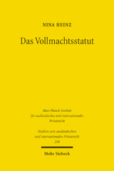 E-book, Das Vollmachtsstatut : Eine einheitliche Kollisionsnorm für Europa, Heinz, Nina, Mohr Siebeck