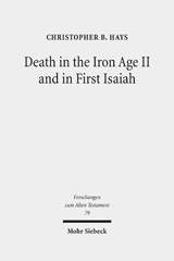 eBook, Death in the Iron Age II and in First Isaiah, Mohr Siebeck