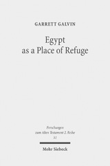 eBook, Egypt as a Place of Refuge, Mohr Siebeck
